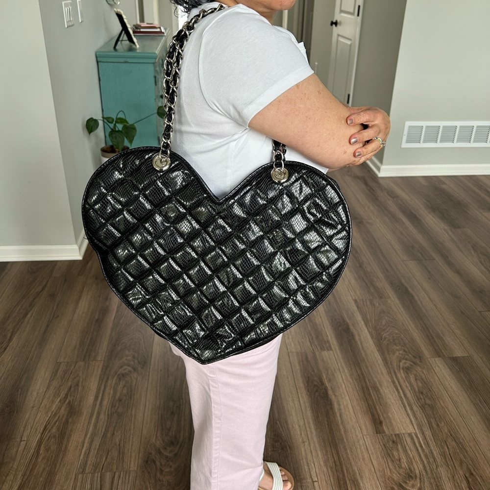 Bebe Heart Purse Vintage